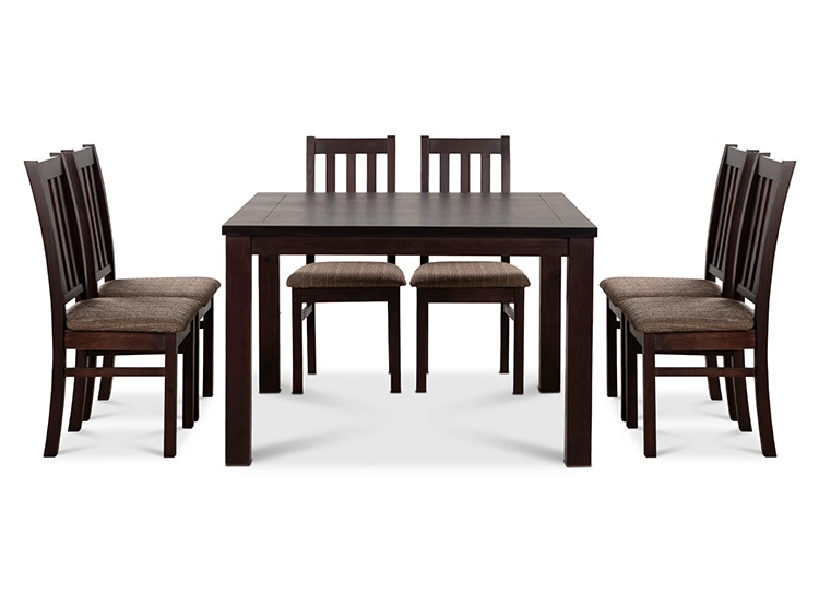 JUEGO DE COMEDOR CIC ÑUBLE 8 SILLAS CHOCOLATE CAFÉ - 6