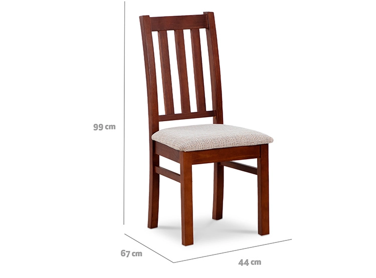 JUEGO DE COMEDOR CIC ÑUBLE 4 SILLAS CARAMELO BEIGE - 11