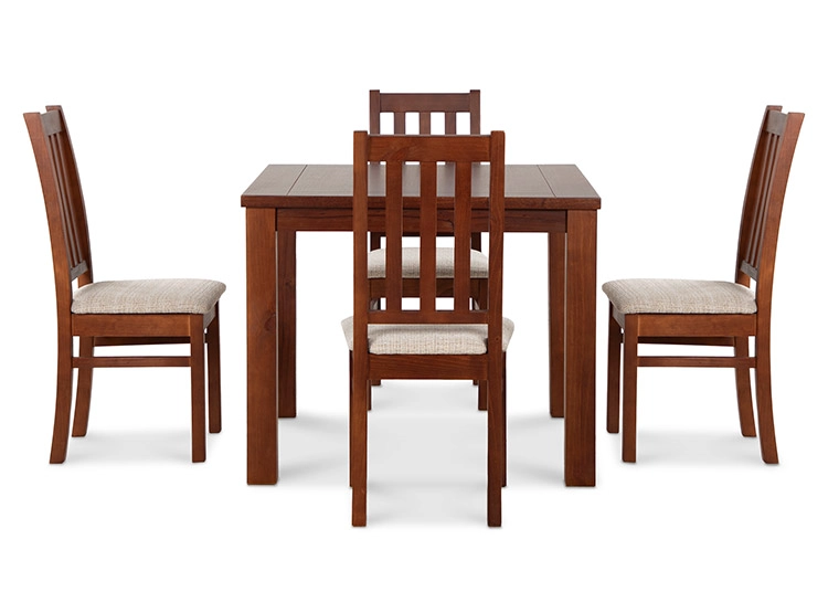 JUEGO DE COMEDOR CIC ÑUBLE 4 SILLAS CARAMELO BEIGE - 4