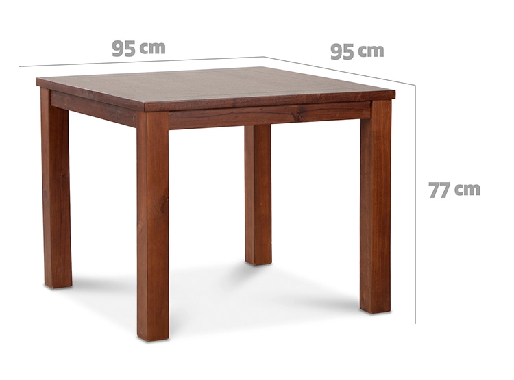 JUEGO DE COMEDOR CIC ÑUBLE 4 SILLAS CARAMELO BEIGE - 10