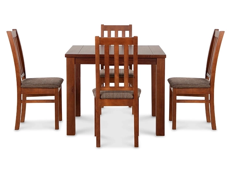 JUEGO DE COMEDOR CIC ÑUBLE 4 SILLAS CARAMELO CAFÉ - 4