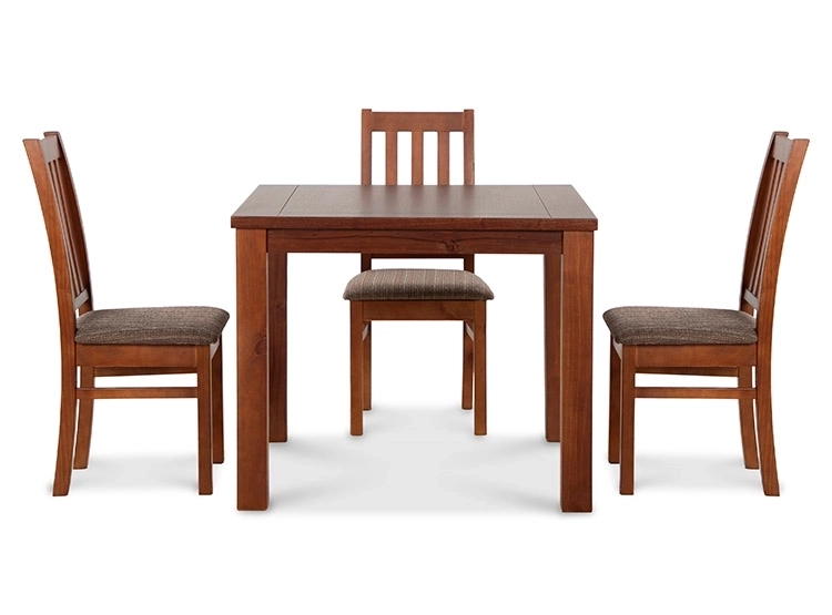 JUEGO DE COMEDOR CIC ÑUBLE 4 SILLAS CARAMELO CAFÉ - 6
