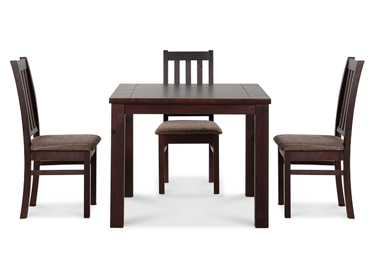 JUEGO DE COMEDOR CIC ÑUBLE 4 SILLAS CHOCOLATE CAFÉ - 6