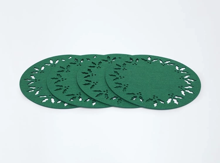 SET INDIVIDUAL RIPLEY HOME HOLLY REDONDO VERDE X4 - 1