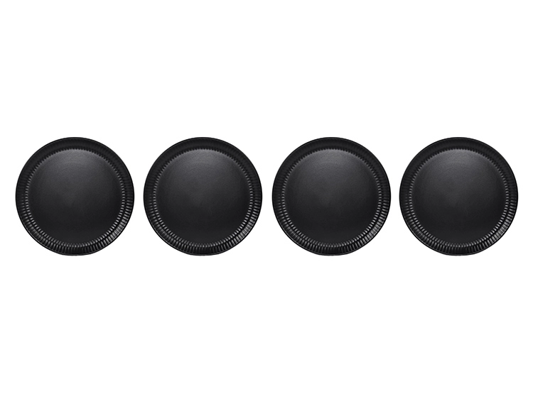 SET PLATOS RIPLEY HOME ONYX FONDO MATE 4 PIEZAS - 1