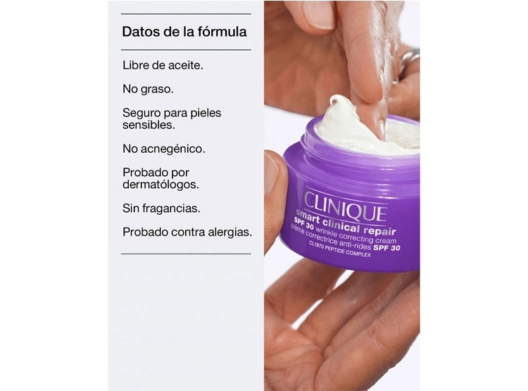 CREMA CLINIQUE GEL ANTIEDAD SMART CLINICAL REPAIR WRINKLE CORRECTING SPF 30 50 ML - 7