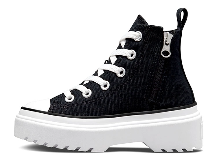 ZAPATILLAS NIÑA CONVERSE URBANAS NEGRO CHUCK TAYLOR ALL STAR LUGGED LIFT - 3