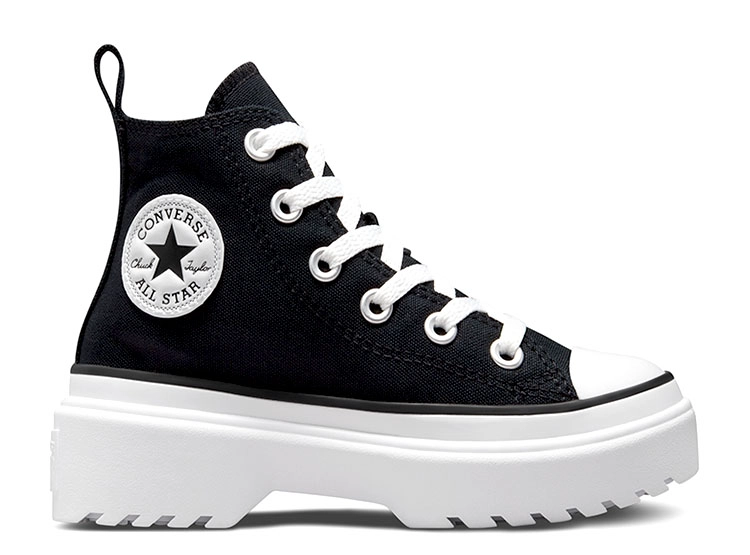 ZAPATILLAS NIÑA CONVERSE URBANAS NEGRO CHUCK TAYLOR ALL STAR LUGGED LIFT - 1