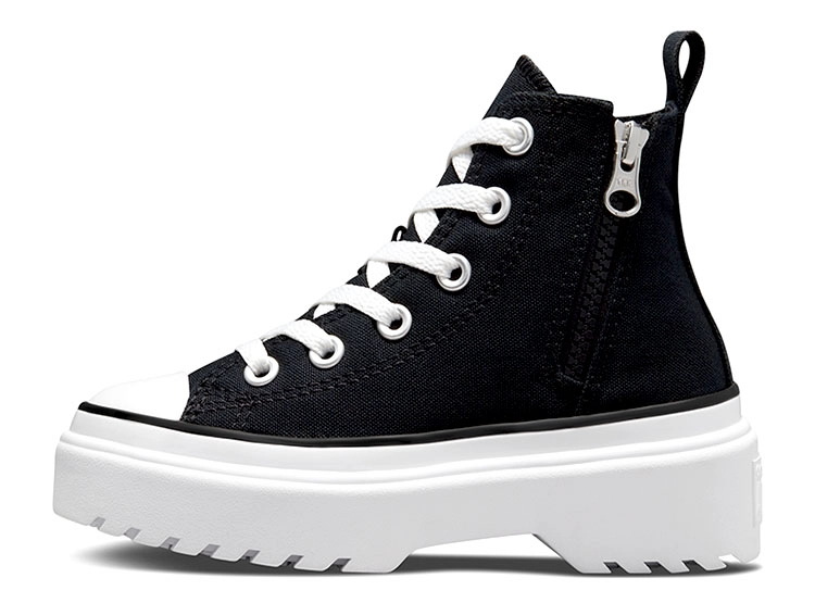ZAPATILLAS NIÑA CONVERSE URBANAS NEGRO CHUCK TAYLOR ALL STAR LUGGED LIFT - 3