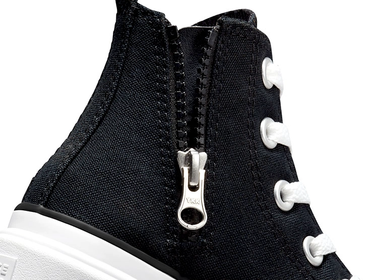 ZAPATILLAS NIÑA CONVERSE URBANAS NEGRO CHUCK TAYLOR ALL STAR LUGGED LIFT - 6