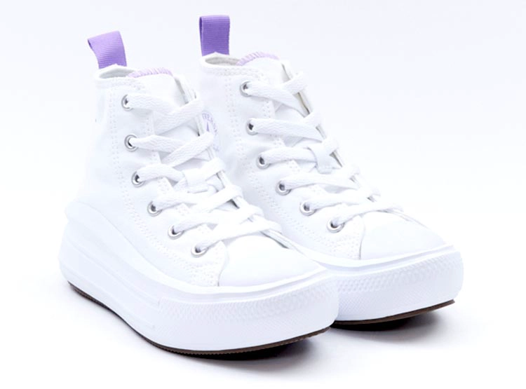 ZAPATILLAS UNISEX CONVERSE URBANAS BLANCO CHUCK TAYLOR ALL STAR MOVE - 2