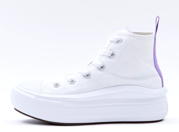 ZAPATILLAS UNISEX CONVERSE URBANAS BLANCO CHUCK TAYLOR ALL STAR MOVE - 3