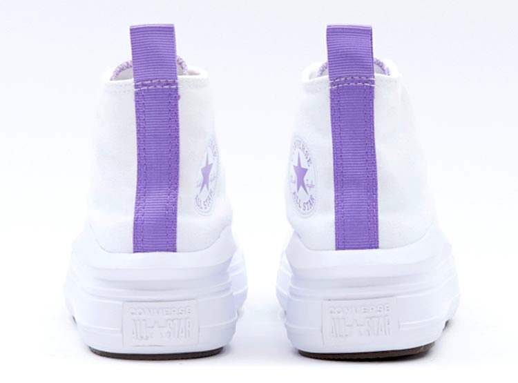 ZAPATILLAS UNISEX CONVERSE URBANAS BLANCO CHUCK TAYLOR ALL STAR MOVE - 4
