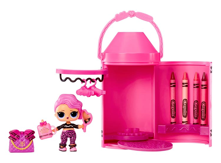 MUÑECA L.O.L SURPRISE LOVES CRAYOLA COLOR ME STUDIO - 3