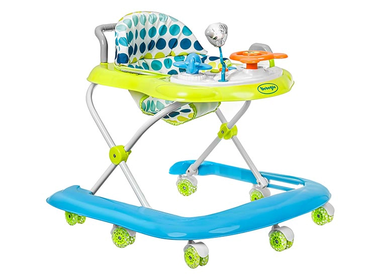 ANDADOR CAMINADOR BEBEGLO RS-36 CON BLUETOOTH CELESTE - 1