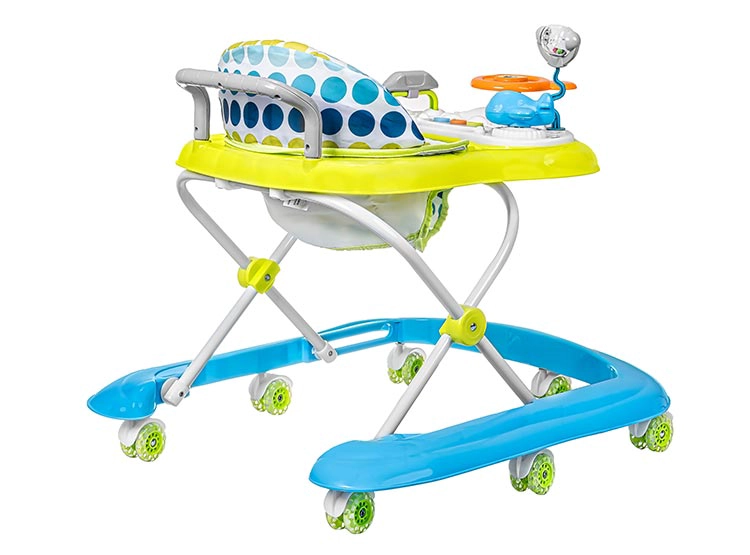 ANDADOR CAMINADOR BEBEGLO RS-36 CON BLUETOOTH CELESTE - 2