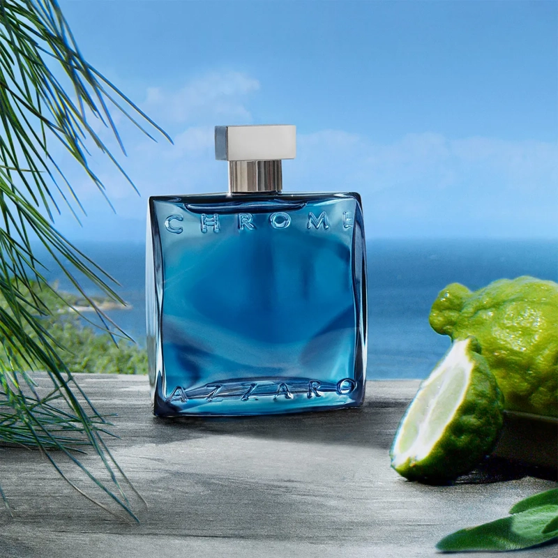 PERFUME AZZARO CHROME HOMBRE PARFUM 50 ML - 4
