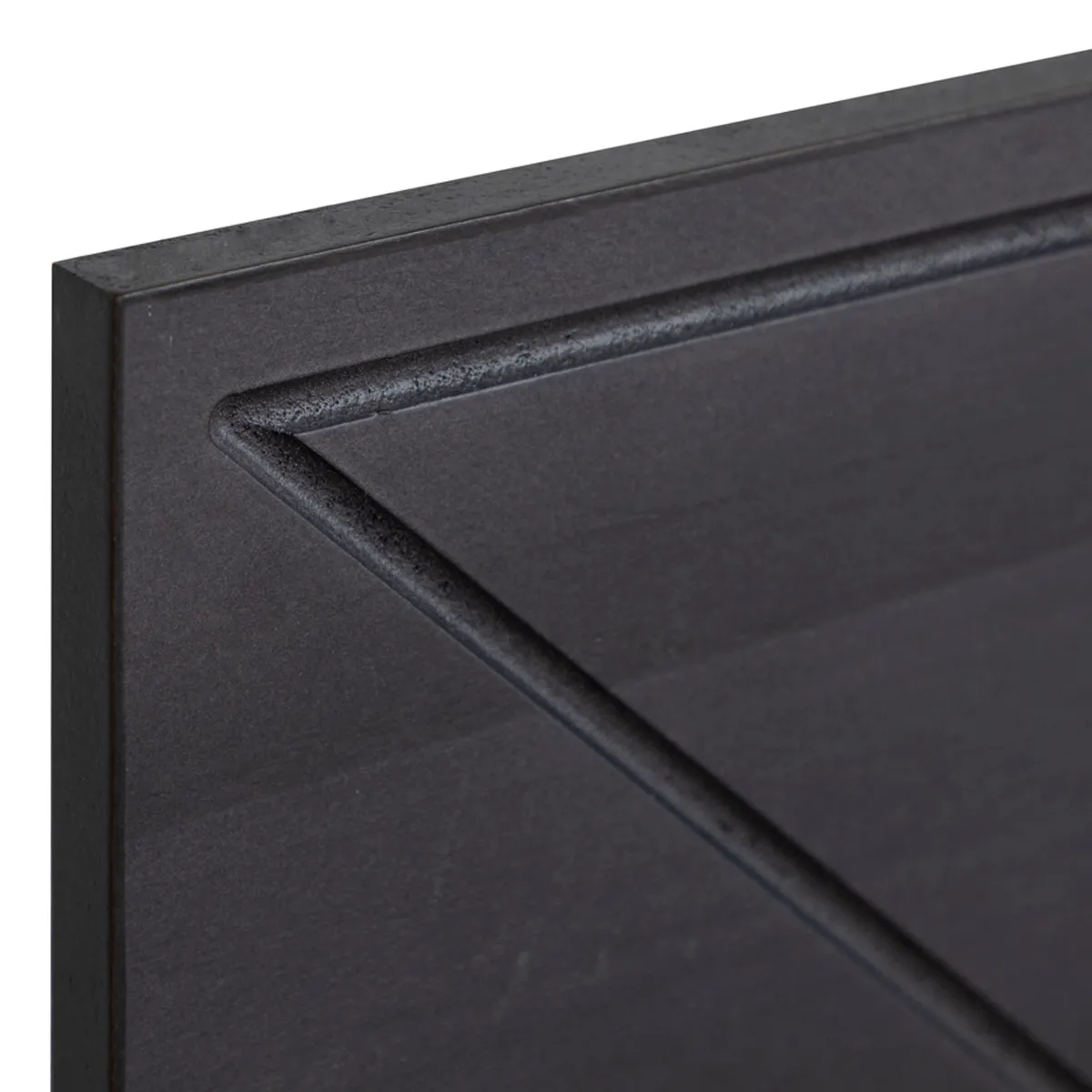 JUEGO DE DORMITORIO CIC CAMA EUROPEA ANATOMIC 1.5 PLAZAS + RESPALDO VILLARRICA NEGRO - 7
