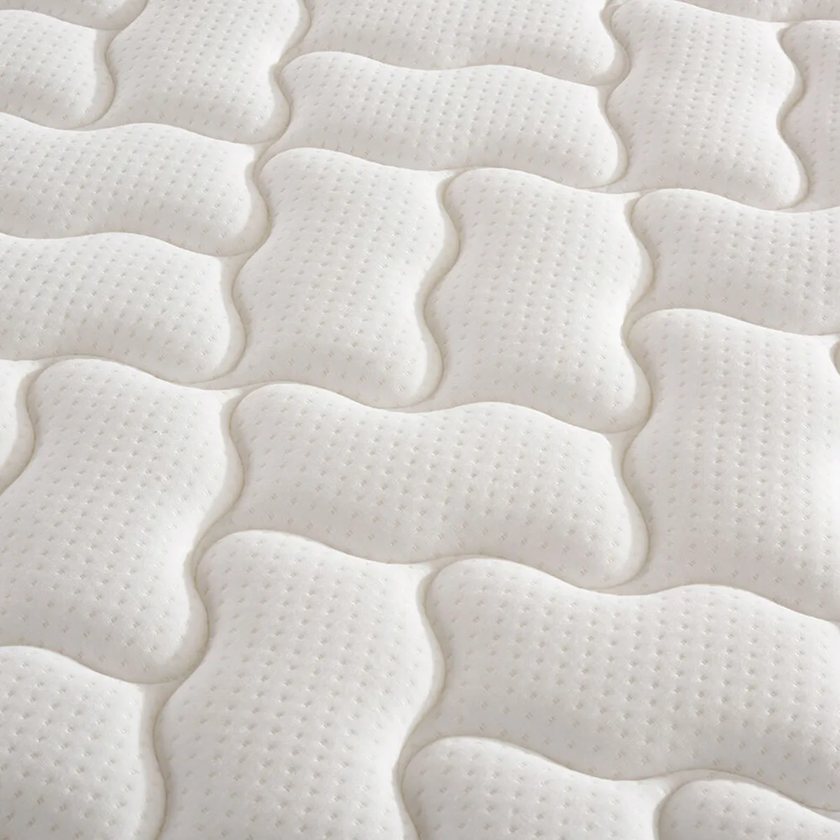 JUEGO DE DORMITORIO CIC CAMA EUROPEA ANATOMIC BD 2 PLAZAS + RESPALDO VILLARRICA MOSTAZA - 5