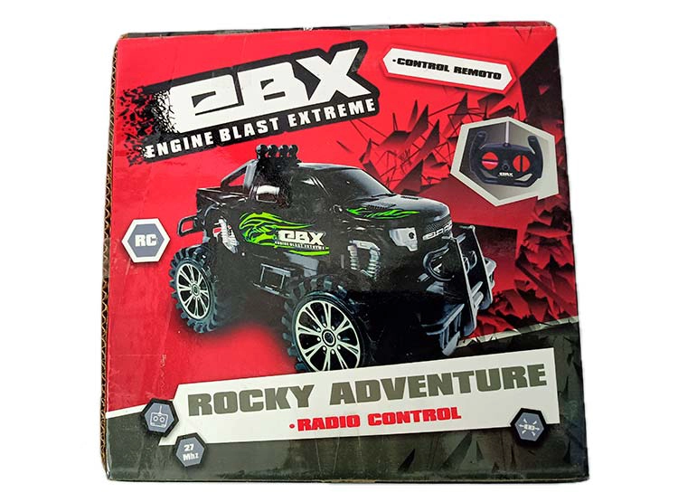 VEHÍCULO RADIO CONTROL EBX RUEDAS GRANDES DE GOMA ASS - 11