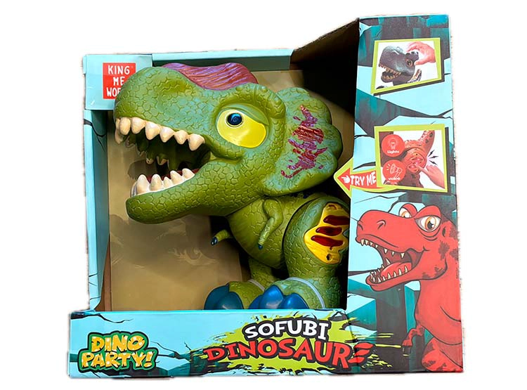 FIGURA ULTRA TOYS L&S DINOSAURIO CABEZÓN TRICERATOPS MEDIO - 4