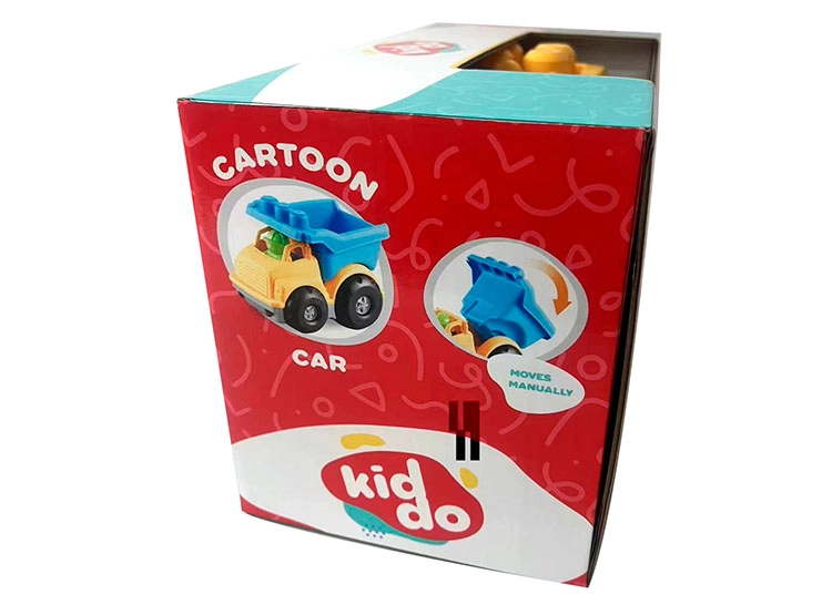 VEHÍCULO KID DO ULTRA TOYS CARTOON CAR 9 BLOCKS 22 CM - 4