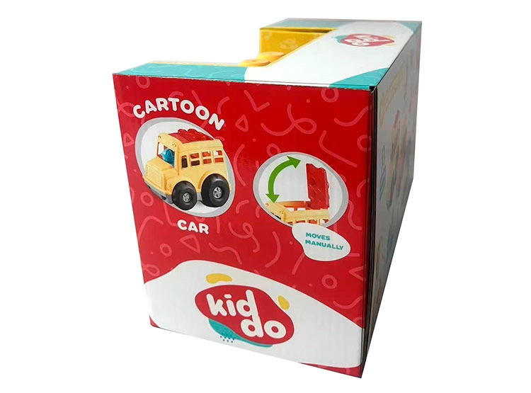 VEHÍCULO KID DO ULTRA TOYS CARTOON CAR 9 BLOCKS 22 CM - 5