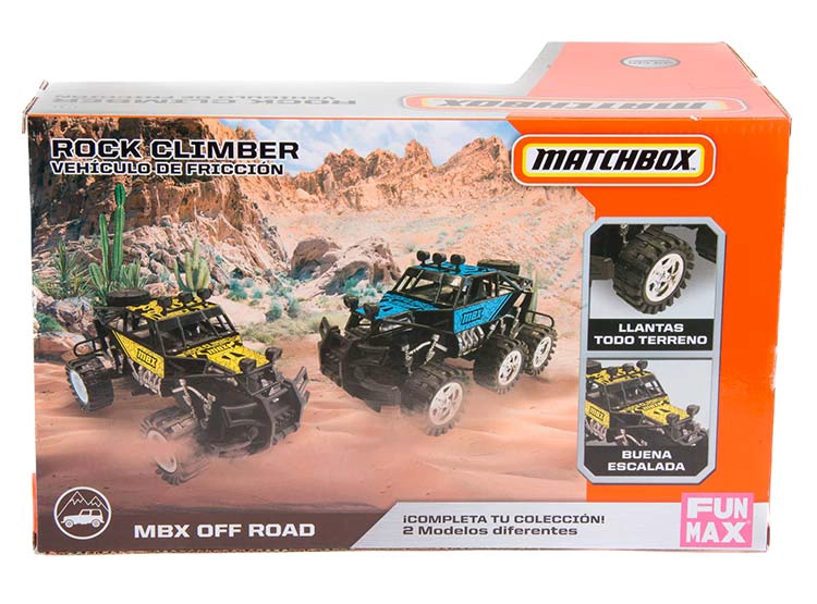 VEHÍCULO A FRICCIÓN MATCHBOX CRAWLER ROCK 34 CM - 8