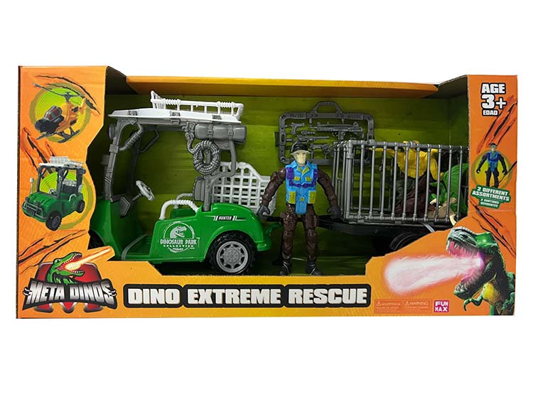 SET DINOSAURIOS METADINO XTREME RESCUE - 1