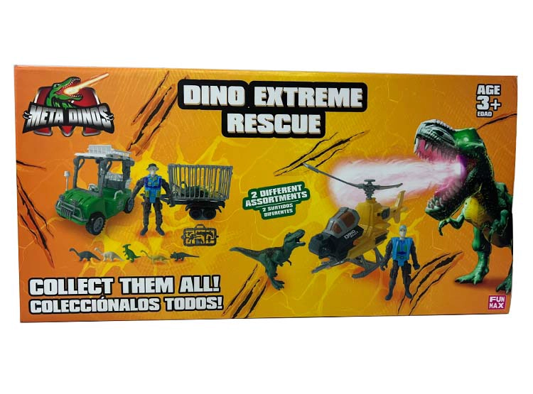 SET DINOSAURIOS METADINO XTREME RESCUE - 6