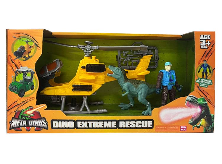 SET DINOSAURIOS METADINO XTREME RESCUE - 7