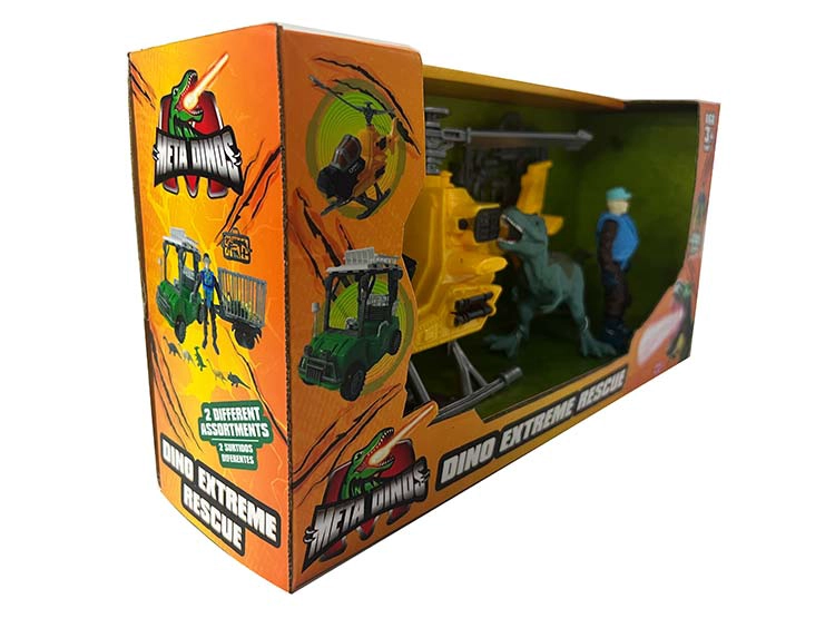 SET DINOSAURIOS METADINO XTREME RESCUE - 10