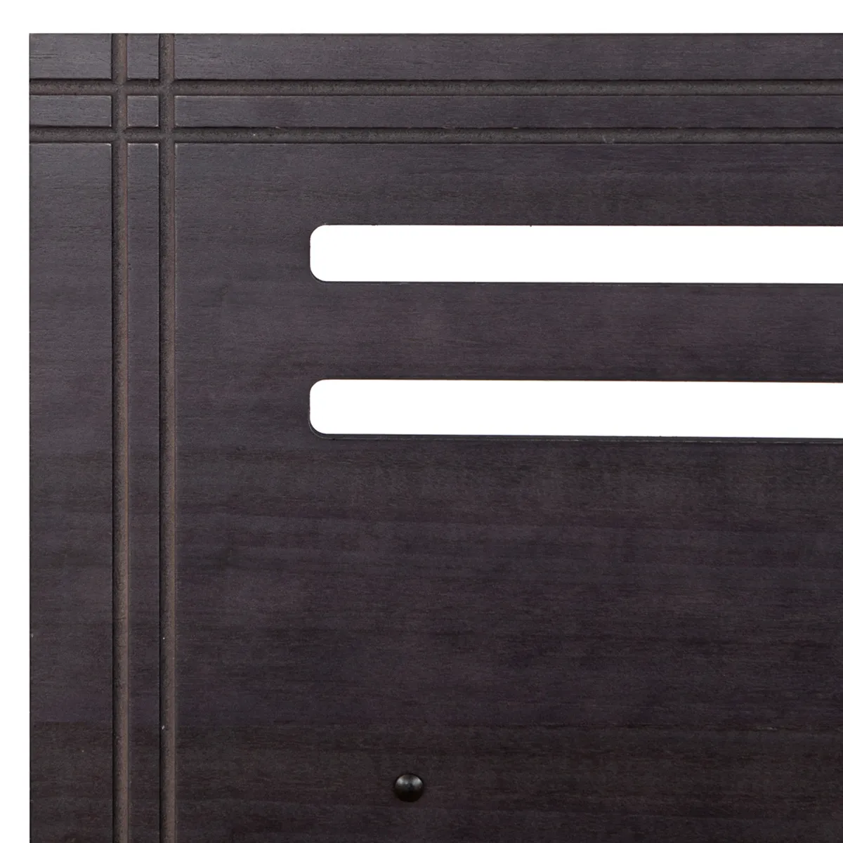 JUEGO DE DORMITORIO CIC CAMA EUROPEA ANATOMIC BD 2 PLAZAS + RESPALDO MUNICH NEGRO - 7