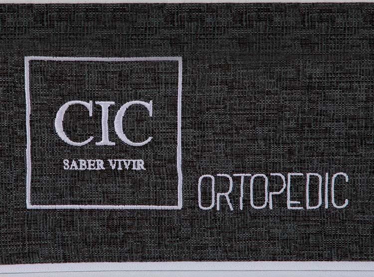JUEGO DE DORMITORIO CIC CAMA DIVAN ORTOPEDIC 1.5 PLAZAS NEGRO + RESPALDO MUNICH - 8