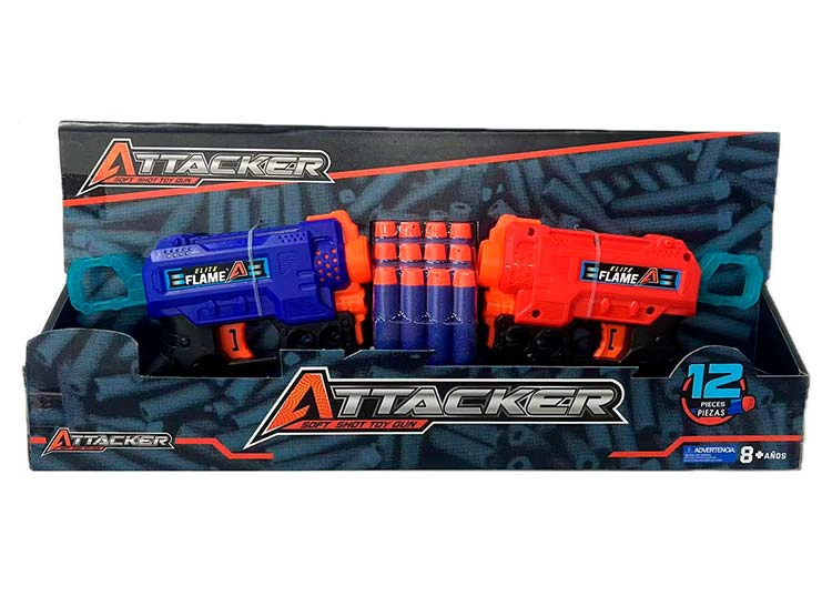 PACK 2 LANZA DARDOS ULTRA TOYS 15 CM - 1