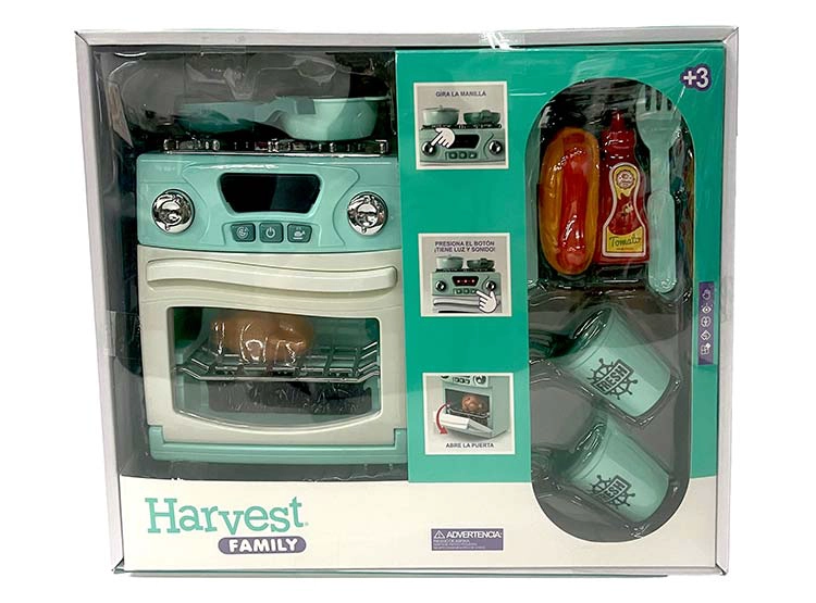HARVEST FAM SET COCINA HORNO - 5
