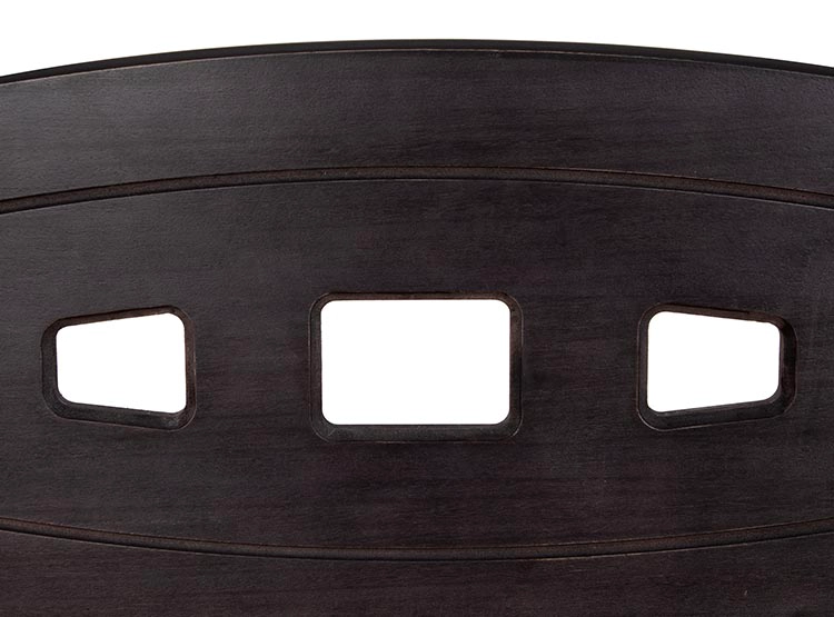 JUEGO DE DORMITORIO CIC CAMA DIVAN PREMIUM 1.5 PLAZAS NEGRO + RESPALDO GALES - 5