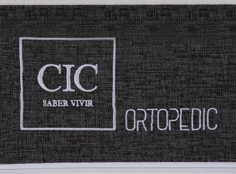 JUEGO DE DORMITORIO CIC CAMA DIVAN ORTOPEDIC 1.5 PLAZAS NEGRO + RESPALDO DUBLIN - 5