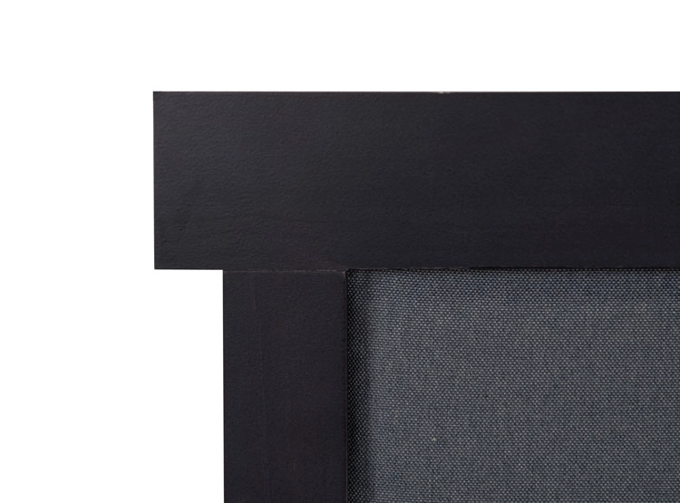 JUEGO DE DORMITORIO CIC CAMA DIVAN ORTOPEDIC 1.5 PLAZAS NEGRO + RESPALDO DUBLIN - 6