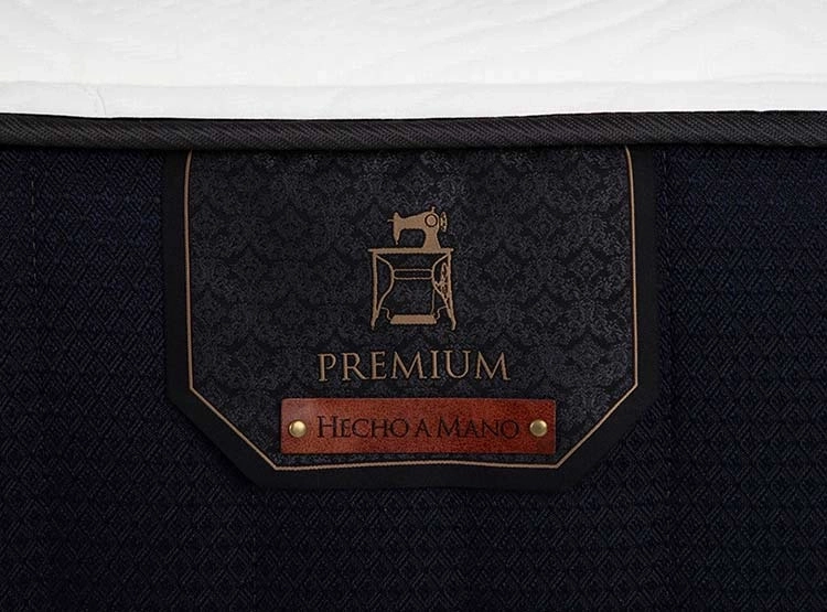 JUEGO DE DORMITORIO CIC CAMA DIVAN PREMIUM 1.5 PLAZAS NEGRO + RESPALDO TORINO - 5