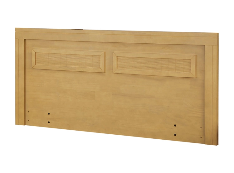 RESPALDO CIC MILAN KING MADERA MOSTAZA - 2