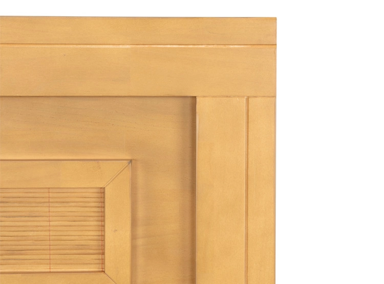 RESPALDO CIC MILAN KING MADERA MOSTAZA - 4