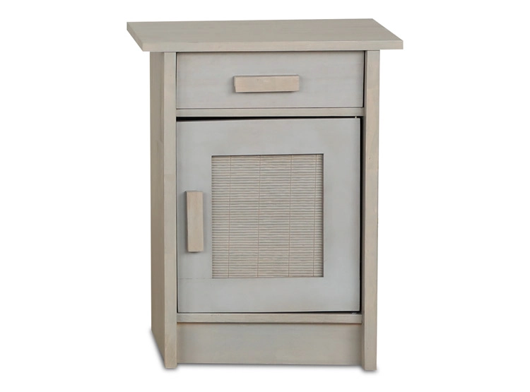 VELADOR CIC MILÁN DERECHO ALPINO MADERA 1 PUERTA 1 CAJÓN CAFÉ CLARO - 1