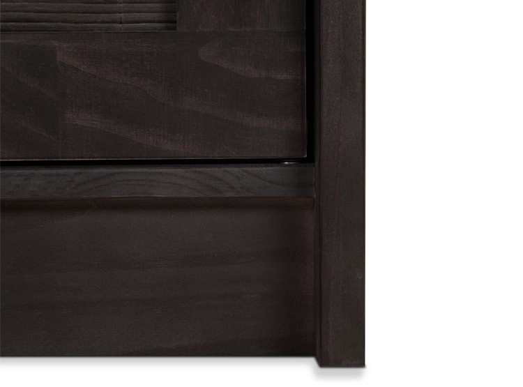 VELADOR CIC MILÁN DERECHO MADERA 1 PUERTA 1 CAJÓN NEGRO - 5