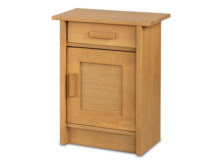 VELADOR CIC MILÁN IZQUIERDO MADERA 1 PUERTA 1 CAJÓN MOSTAZA - 2