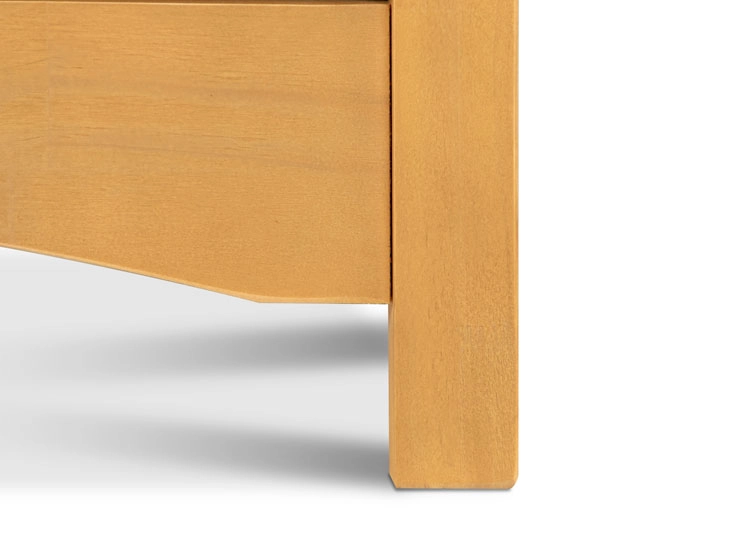 VELADOR CIC INDO MADERA 2 CAJONES MOSTAZA - 4