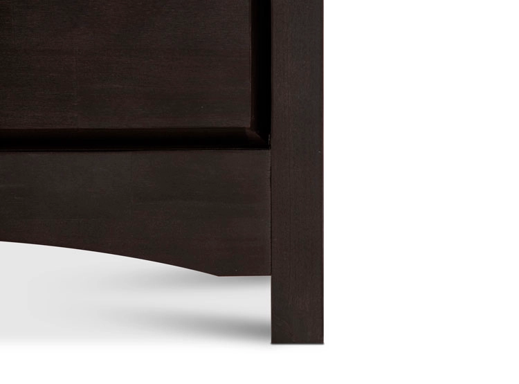 VELADOR CIC INDO MADERA 2 CAJONES NEGRO - 5