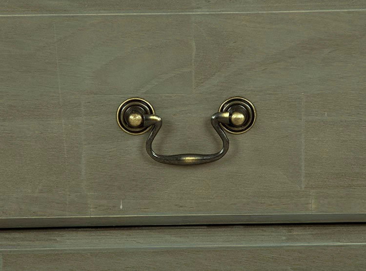 VELADOR CIC INDO MADERA 2 CAJONES OLIVA - 4
