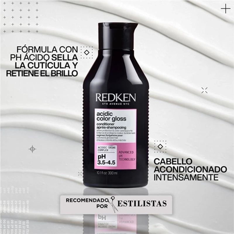 ACONDICIONADOR REDKEN ACG BRILLO INTENSO CABELLO TINTURADO ACIDIC GLOSS 300 ML - 2