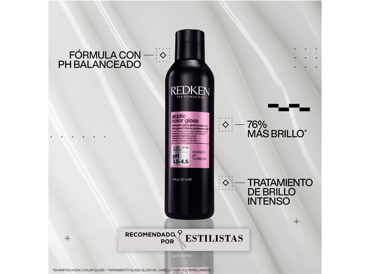TRATAMIENTO CAPILAR REDKEN BRILLO INTENSO ACG CABELLO COLOR ACIDIC GLOSS 300 ML - 2
